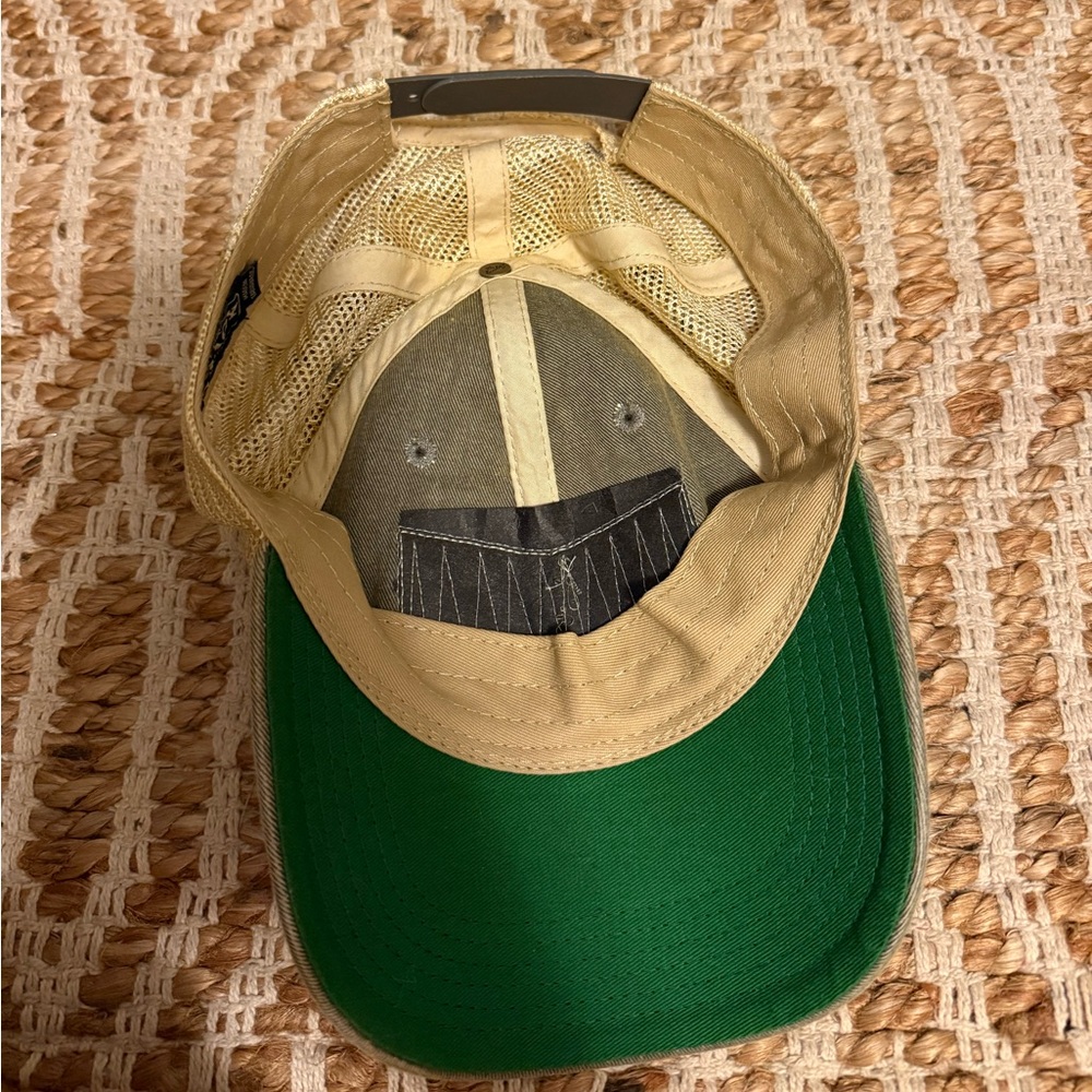 Legacy Green and Tan Trucker Hat with Vintage Patch - Picture 3 of 3